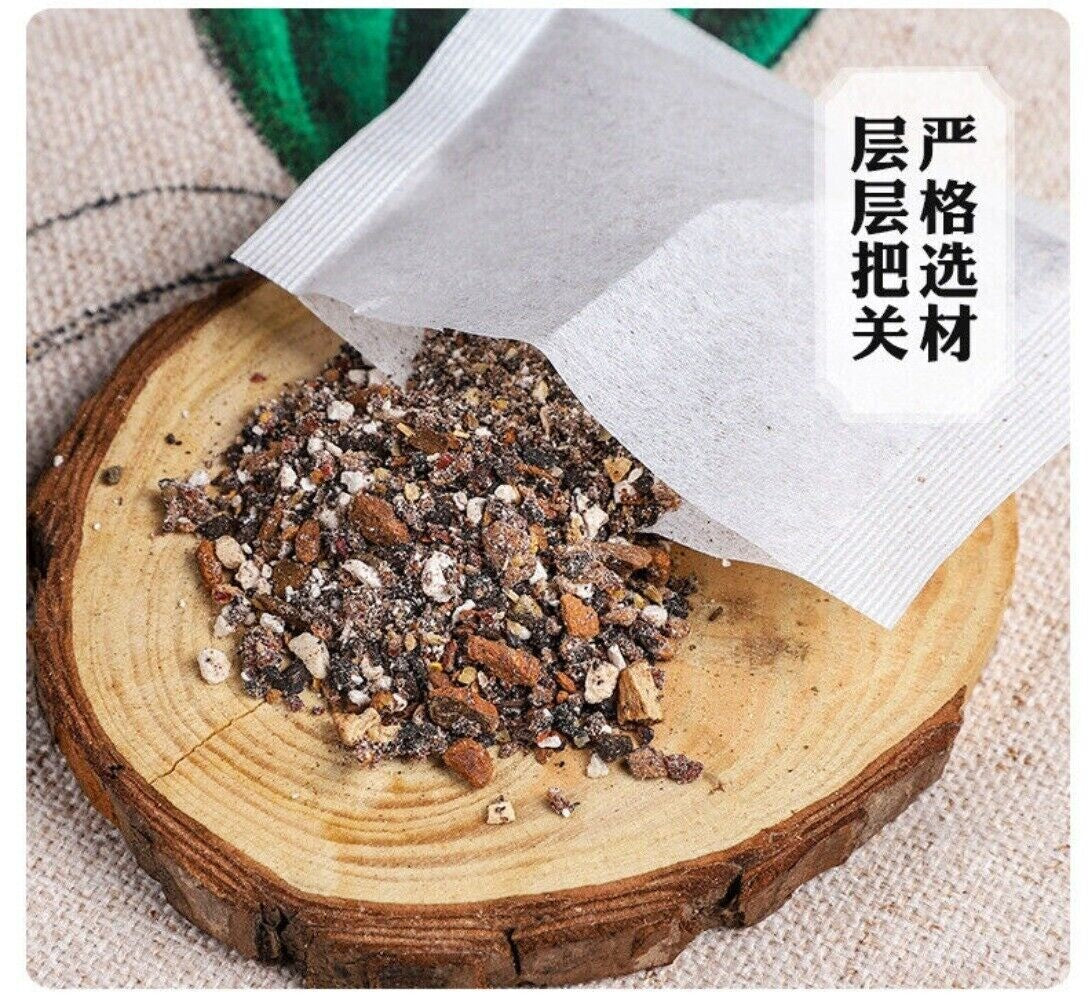 Ginseng Five Treasures Tea Goji Mulberry He Shou Wu Mens Herbal Energy Blend