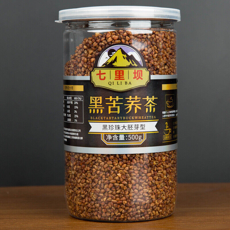 Daliang Mountain Black Buckwheat Tea Whole Grain 500g Natural Wellness Drink