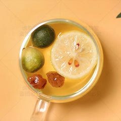 Preserved Plum Kumquat Lemon Tea Healthy Herb Tea Bag 75g/5 Bags