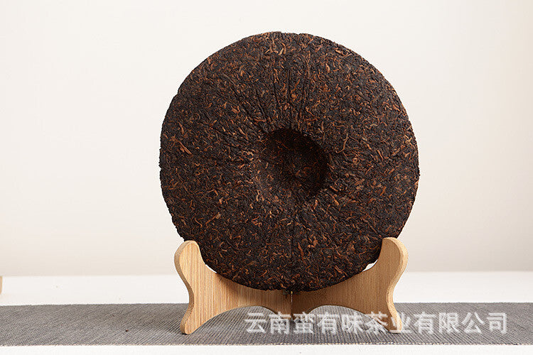 Aged Puerh Ripe Tea 357g Menghai Golden Bud Tea , Yunnan Puerh Tea