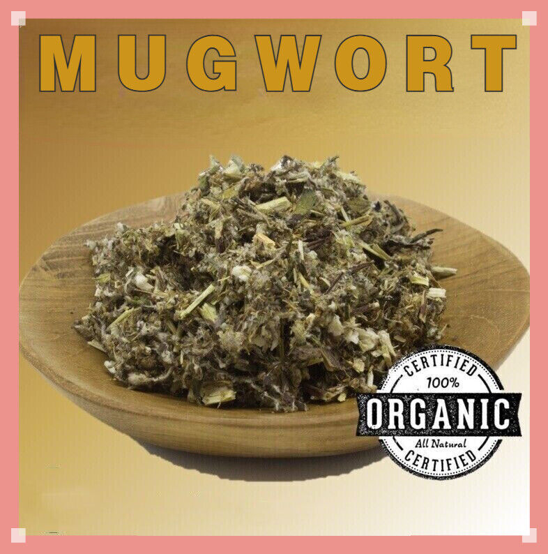 MUGWORT 100% Certified Organic Herbal Tea -Promotes Calm Relaxation 50G
