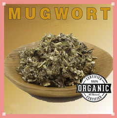 MUGWORT 100% Certified Organic Herbal Tea -Promotes Calm Relaxation 50G