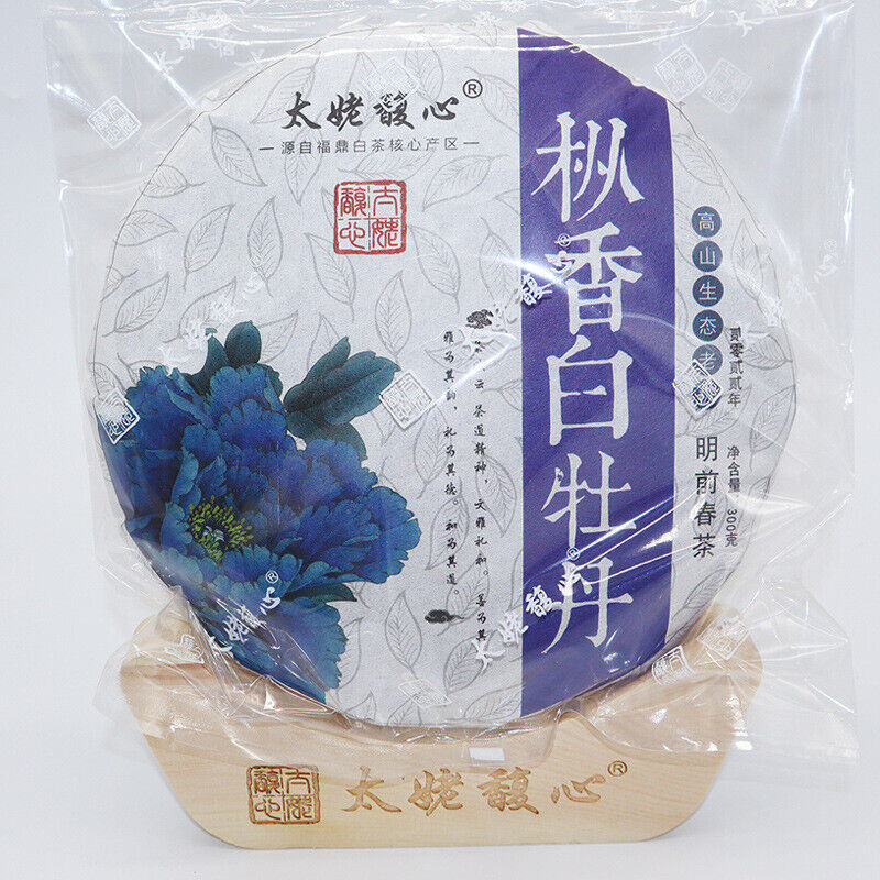 HelloYoung 300G Fuding white tea white peony cake Panxi Ming pre-spring tea floral tea