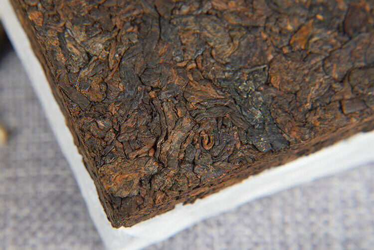 Puerh Tea Old Tea Head Golden Bud Brick Tea 250g Cooked Brick 10 Years