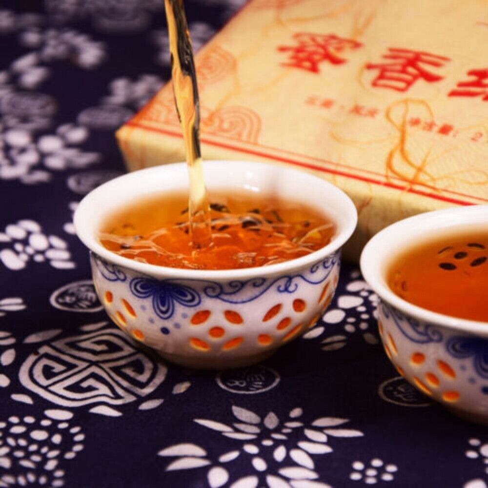 Fengqing Dianhong Gold Bud Black Tea Brick 250g Yunnan Premium