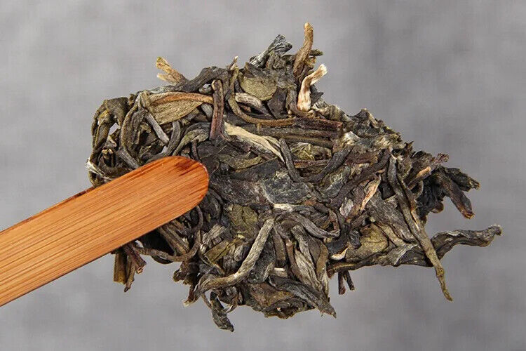 Yunnan Pu'er Raw Tea Jingmai Pu'er Spring Qizi Cake Tea 357g Handmade Pu'er Tea