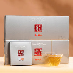 Puerh Raw Tea Smoking Stick Packed Small Square Tea Menghai Ancient Trees 180g