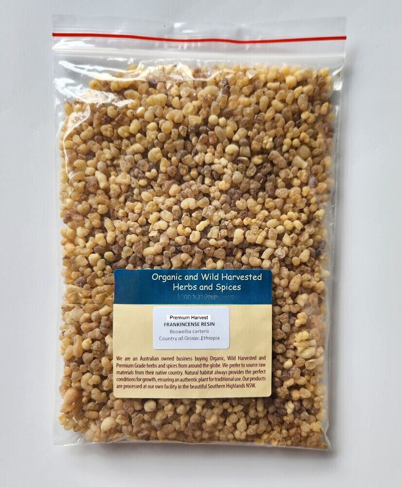 FRANKINCENSE RESIN PREMIUM HARVEST 250g Boswellia carterii Olibanum tears