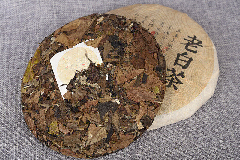 HelloYoung 357g Yunnan White Tea Jujube Fragrance Big Leaf Ancient White Tea Cake