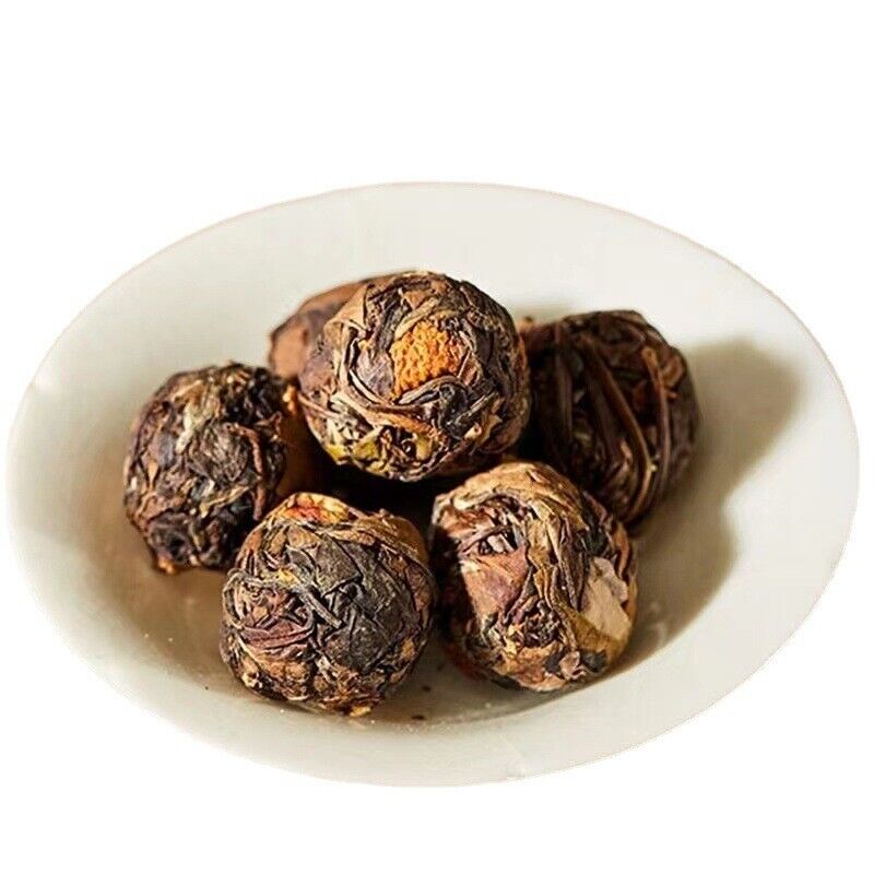 HelloYoung 500g ChenPi White Tea Fuding Old White Tea Longzhu Xinhui Chen Pi Small Tea Cake