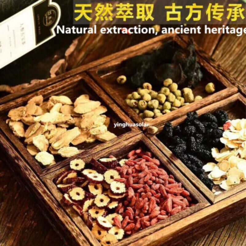 260g Top Ginseng Maca Sangshen Huangjing Wolfberry Maulbeere Jujube Tee