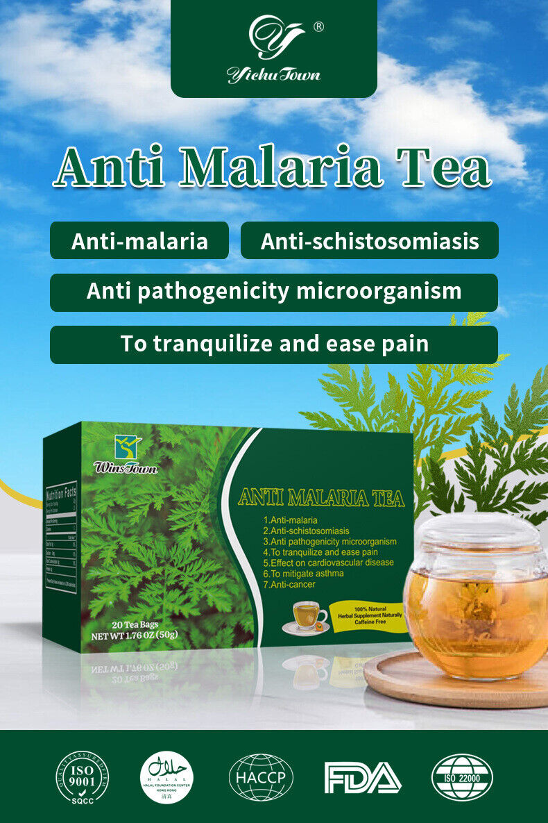 Anti Malaria Tea Herbal Natural Teabags 50g