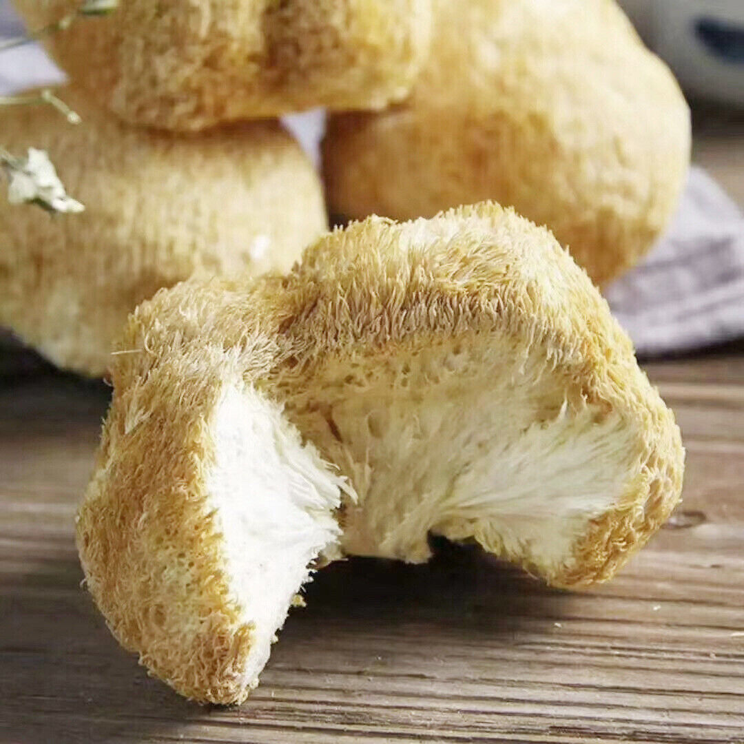 HelloYoung Premium Lions Mane Mushroom Hericium Erinsceus Mushroom Chinese Dried Goods 250g