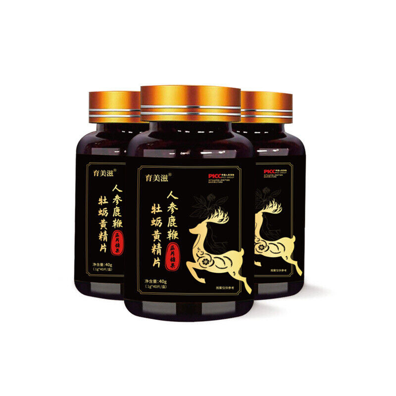 Ginseng, Deer Whip, Oyster, Yellow Essence Tablet, Male Duchenne Pressure Candy