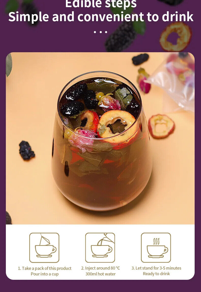 Product Name: Wumei Mulberry Tea Healthy Herb Tea Bag 100g/3.52oz