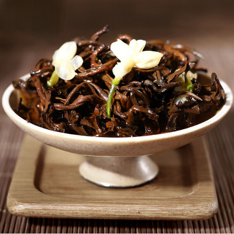 Dianhong Tee Schwarzer Tee  Black Tea 400g Smoked Jasmine Black Tea In Bulk