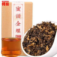 HelloYoung 200g Yunnan Organic Early Spring KungFu Tea Kunming Crested Dianhong Black Tea
