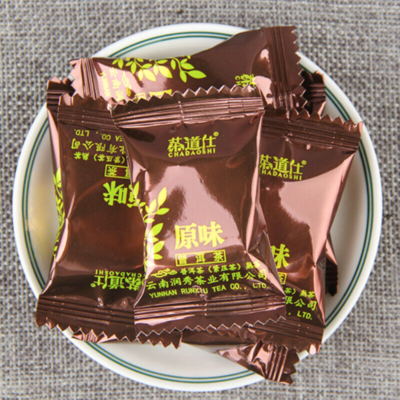 500g Top Puerh Ripe Tea Small Tuocha Candy Paper Original Small Tuocha Ripe Tea