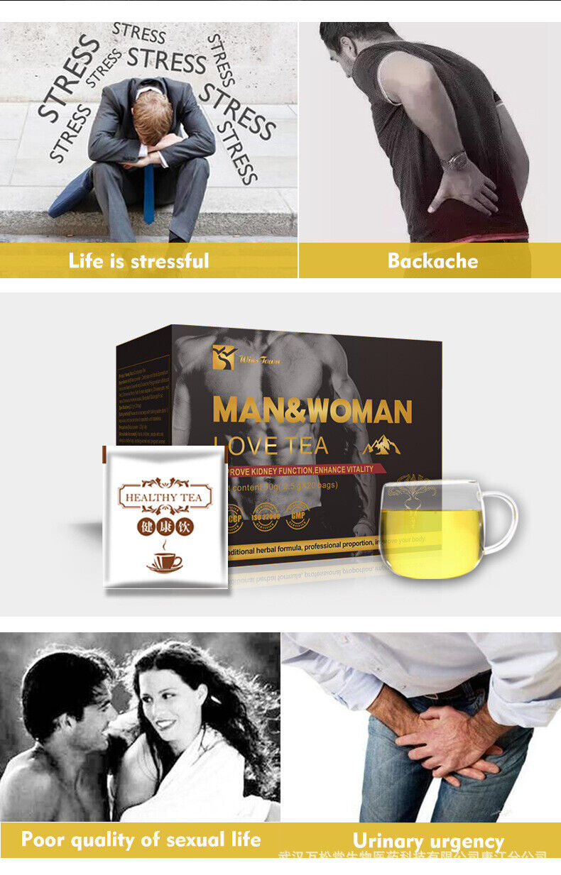 Man & Woman Love Tea Health Energy MACA Power Tea Kidney Function Tea 50g
