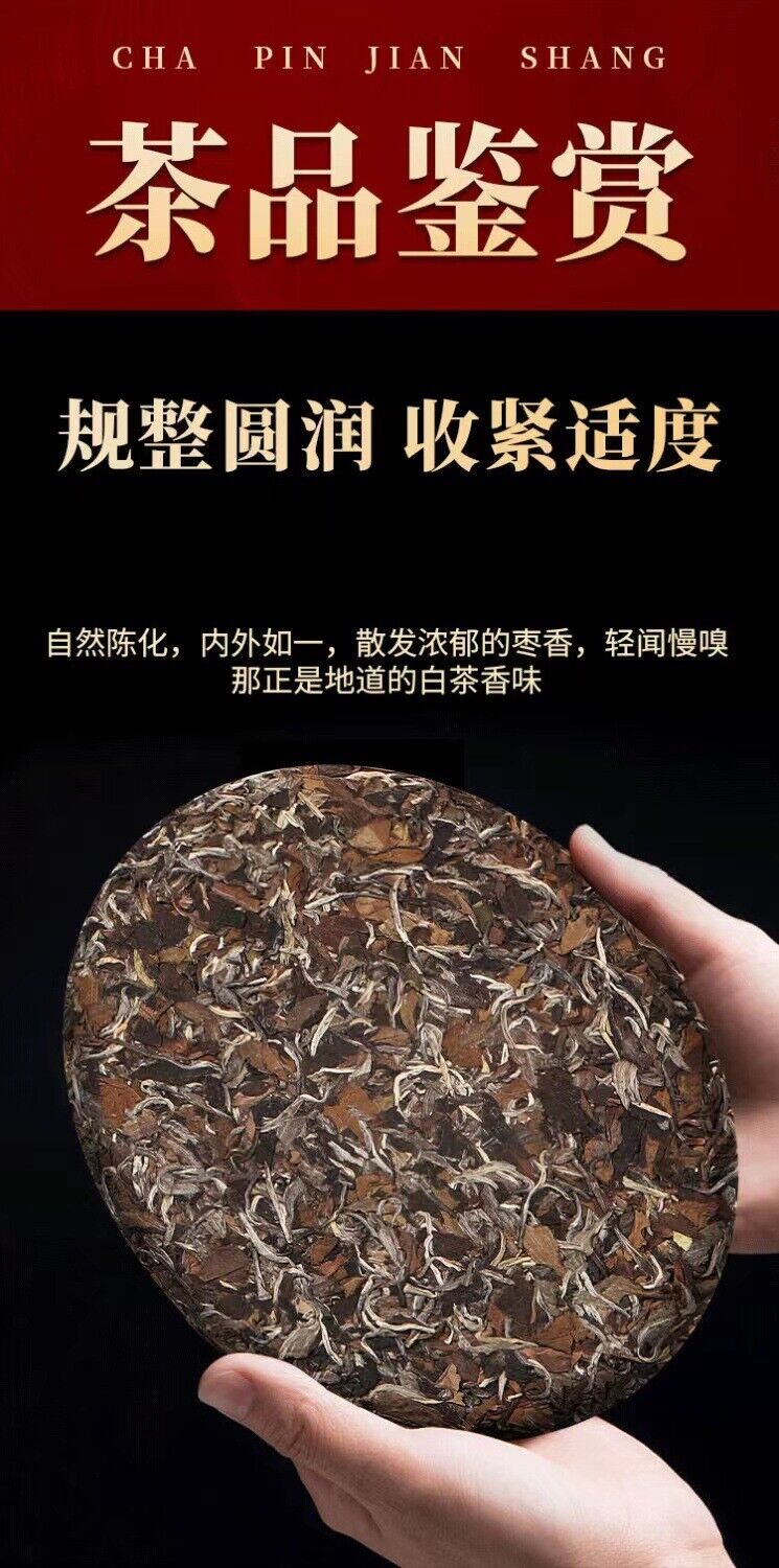 HelloYoung 350g Fuding high mountain white tea sun aged white tea gongmei date fragrance