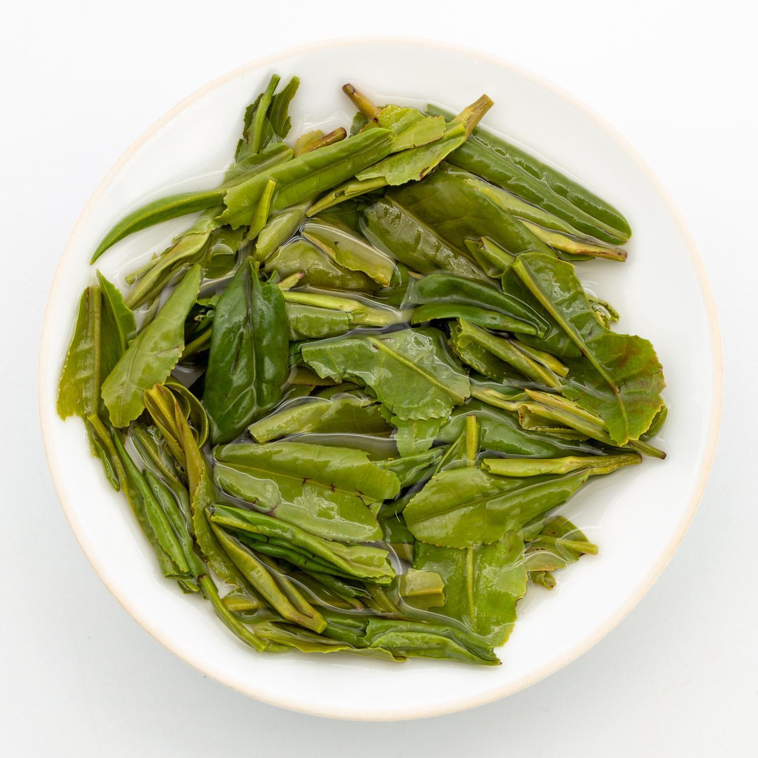 100g Affordable prices Chinese Green Tea Zhu Ye Qing Tea Yuqian 3rd Grade
