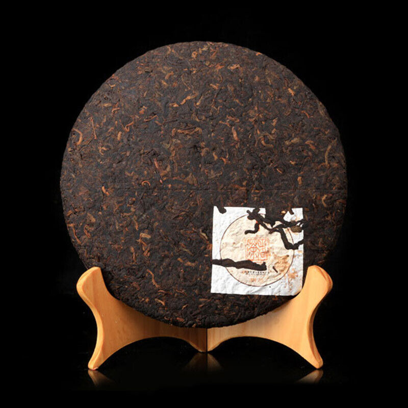 Spring Tea Yunnan Aged Tea Brown Yellow Seal Puerh Tea Ripe 357g Cake Tea