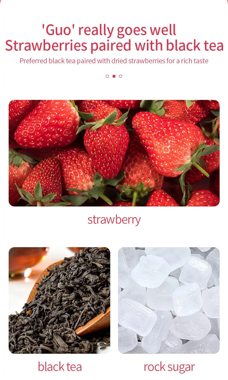 Strawberry Black Tea Herbal Tea 150g