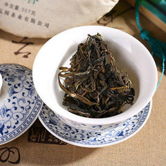 357g cha Pu-erh Tee Kuchen Grüner Tee Yunnan Menghai Puer Tee Chinesischen 普洱生茶