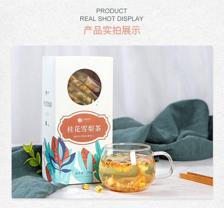 Osmanthus Snow Pear Tea Tartary Buckwheat Rock Sugar Snow Pear Chrysanthemum Tea