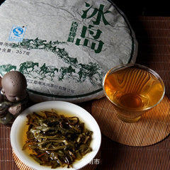 Yunnan Cha Puer Tea Cake Sheng Tea Bingdao Old Tree Green Tea Health Drink 357g