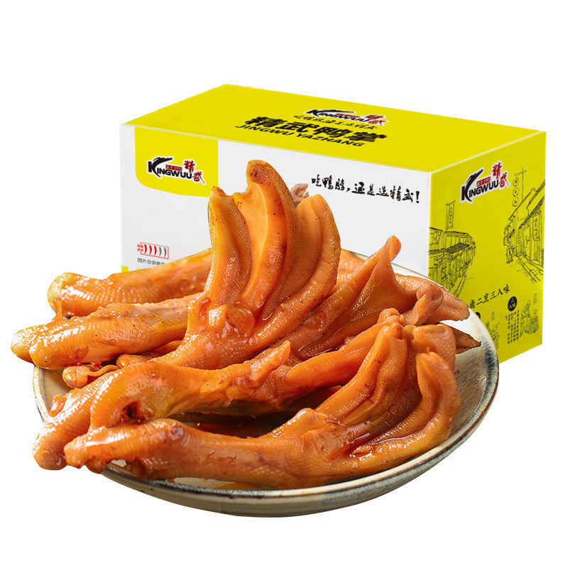 Spicy Duck Feet 400g Vacuum Casual Snacks Duck Meat Snacks Spicy Duck Feet