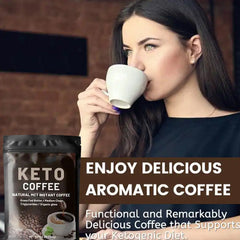 KETO Coffee Fitness Instant Festes Getränk ketogen 100g Black Coffee 100g