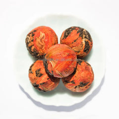 New Beautiful Colorful Detox Herbal Blooming Flower Tea Ball 20pcs