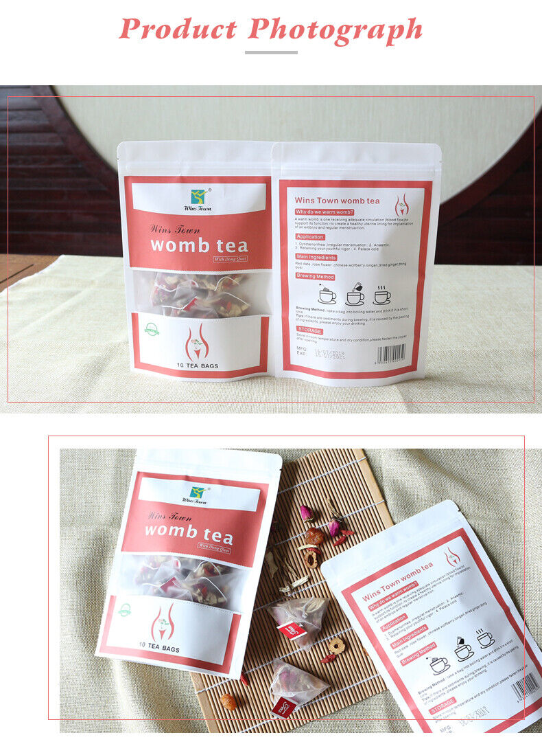 Womb Tea  Traditional Organic Flower Female Fertility Tea Womb Detox Tea