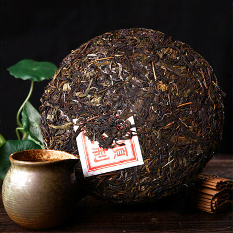 357g Pu-erh Tea Cake cha Pu'er Menghai Sheng Tea Organic Green Tea China Yunnan