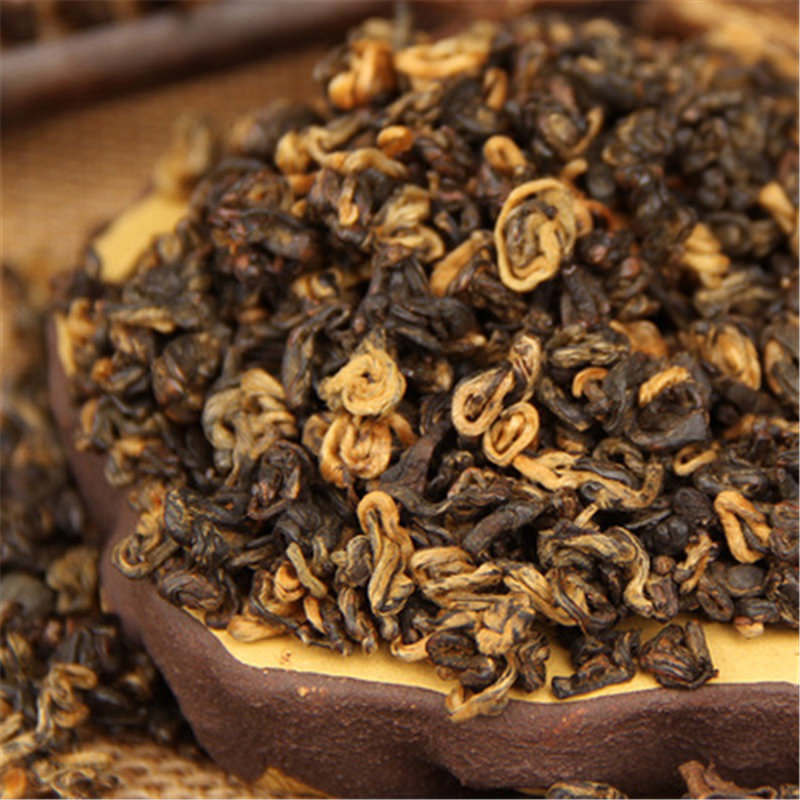 200g Yunnan Dianhong Tea Black Tea Curled (1Bud 1Leaf ) Dian Hong Health Tea
