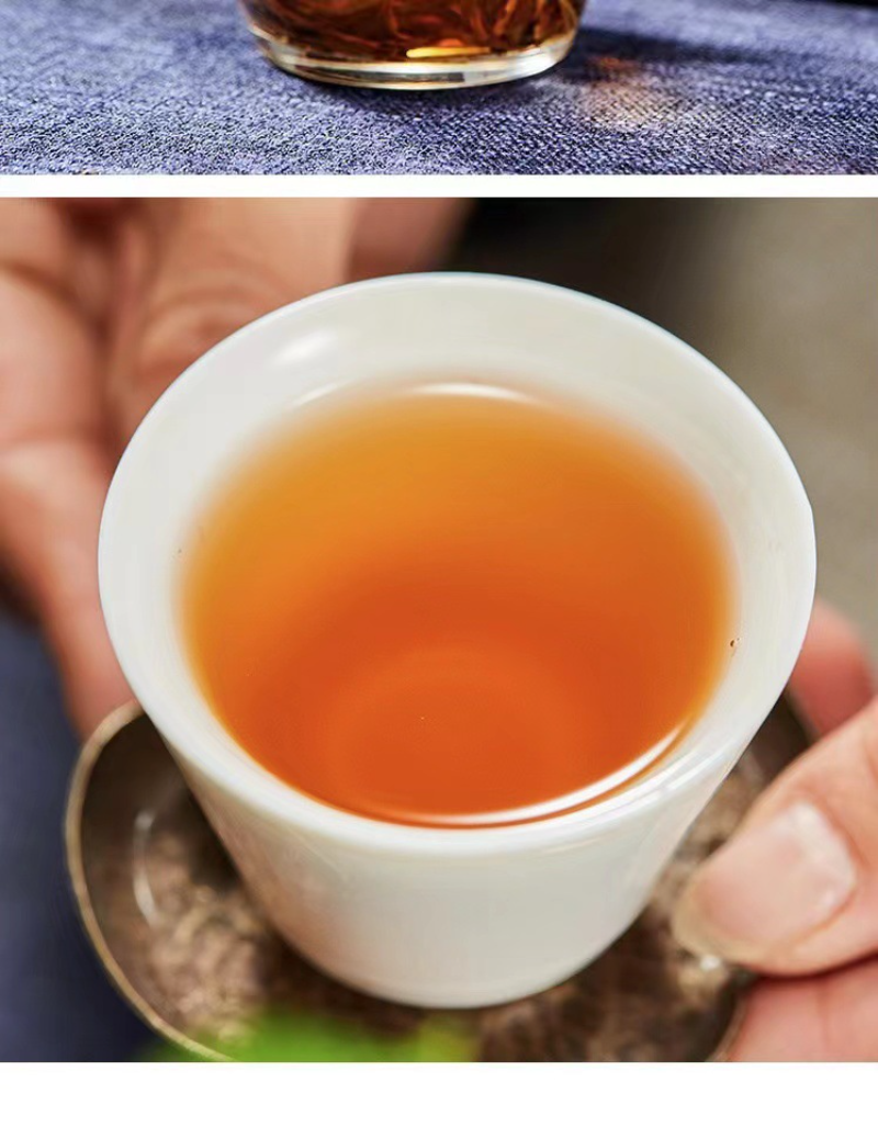 HelloYoung 350g Fuding high mountain white tea aged day sun old tea cake gongmei shoumei