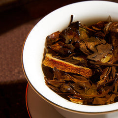 HelloYoung Fuding Old White Tea Gongmei Chenpi White Tea Leaves Loose