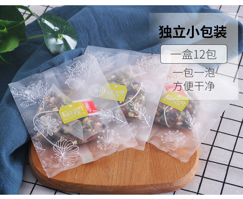 Winter Melon Lotus Leaf Tea with Cassia Seed Tuckahoe Hawthorn Tangerine Peel