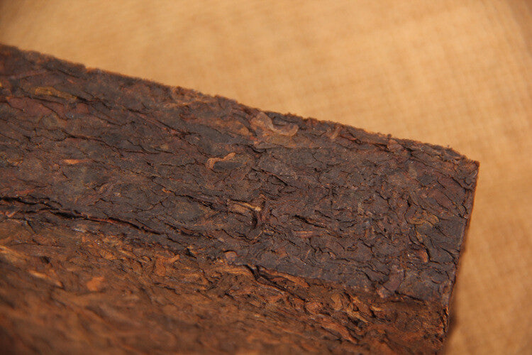 500g Old Ban Zhang Tea Brick Puerh Tea Ripe Pu'er Ancient Tree Bamboo Tube Tea