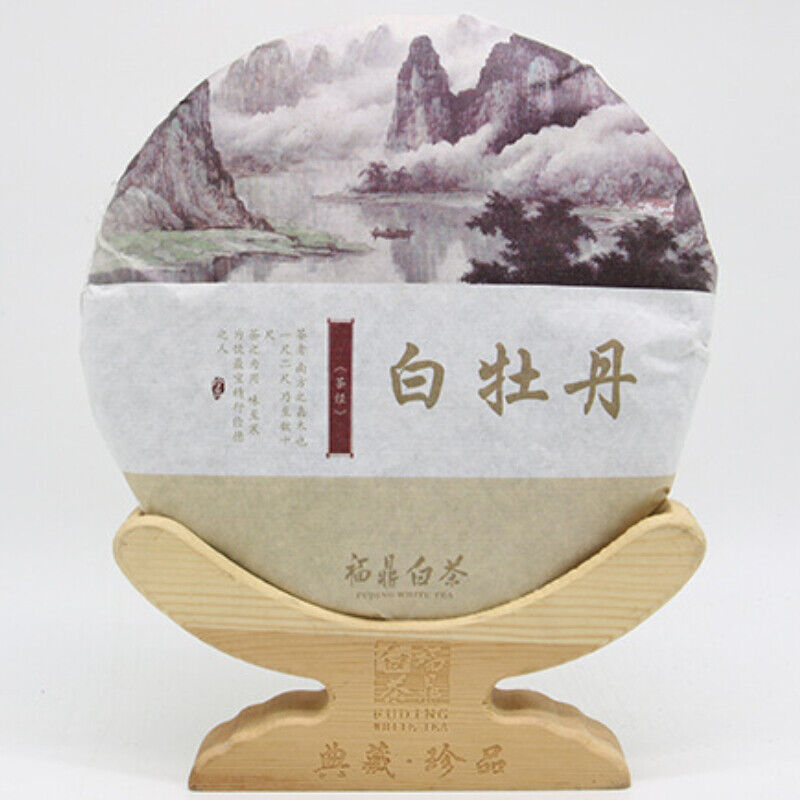HelloYoung White Tea Cake Lose Weight Healthy Drink Tea Fuding White Tea Peony 350g