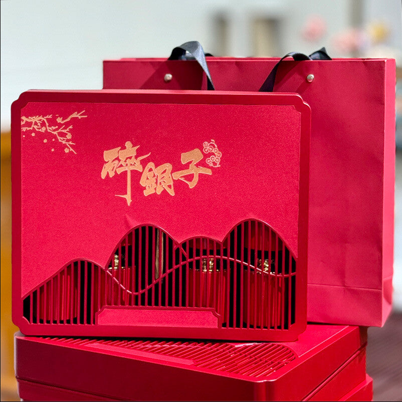 Yunnan Puerh Ripe Tea Small Tin Gift Set Glutinous Rice Fragrance 500g
