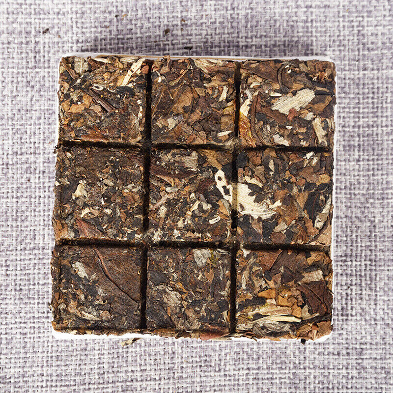 HelloYoung 50g*5 Yunnan Old White Tea Date Fragrance Spring TeaOrganic Big Leaf Tea