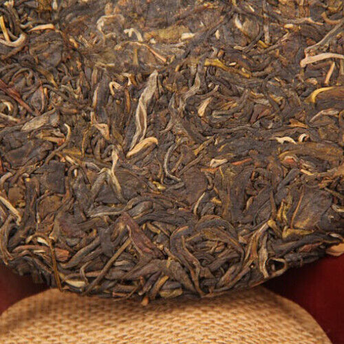 Yunnan Qizi Cake Tea Ancient Tea Horse Road Tea Pu'er Raw Tea Cake 357g