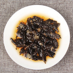 HelloYoung 100g Pu'er Ripe Tea Jasmine Ripe Tea Cake 普洱熟茶茉莉花普熟茶饼三级普洱+茉莉 陈香花香小茶饼