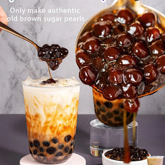 Taiwan Big Tapioca Pearls Brown Sugar Black Boba Bubble Tea 500g/1kg
