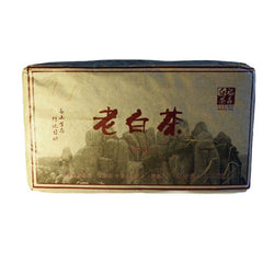 HelloYoung White Tea Brick Lao Shou Mei White Tea Cake Premuim Chinese Fuding 1000g