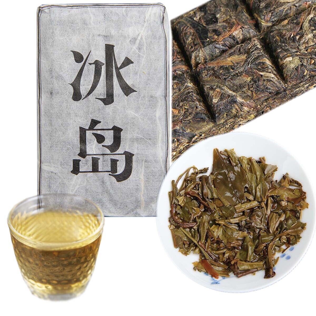 50g Organischer isländischer roher Puerh Tee gealtert Puer Mini Tee Brick