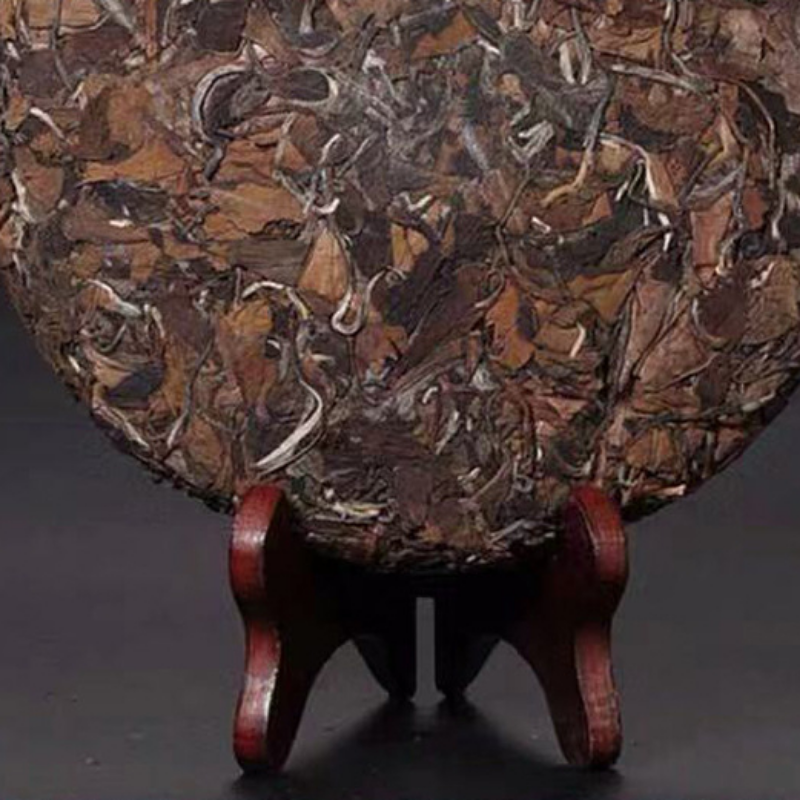Shou Mei Tea Cake High Mountain Sun Natural Organic Aged Old White Tea 350g