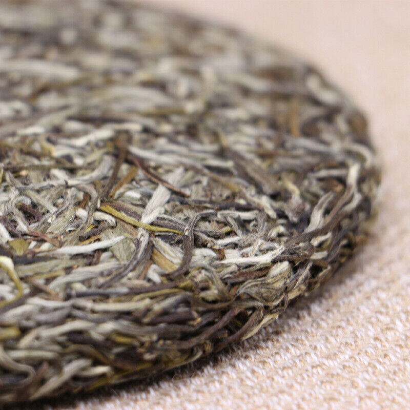 HelloYoung 300g Chinese Slimming Tea White Tea Cake Pekoe Silver Needle Old White Tea